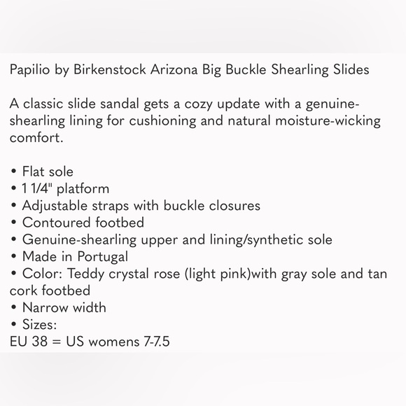 New ARIZONA BIG BUCKLE PAP
TEDDY CRYSTAL ROSE - Picture 7 of 7